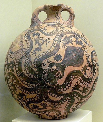 Greek Pottery: 15th-Century Minoan ‘Marine Style’ at the Heraklion Museum